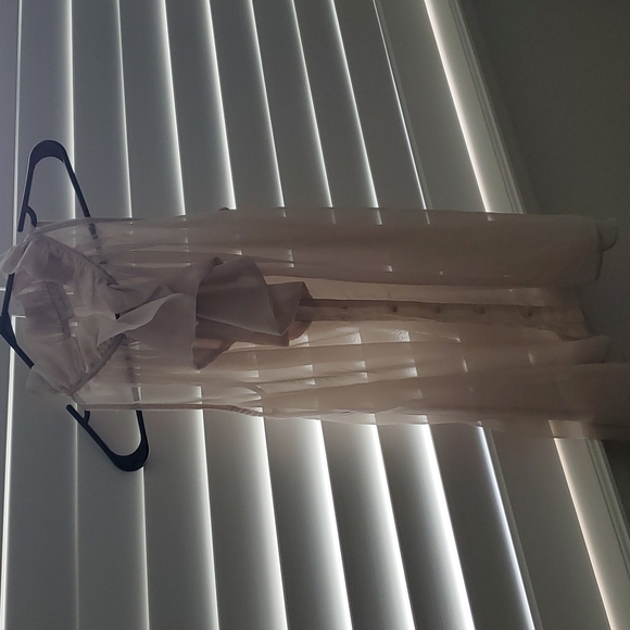 EuC XS costa blanca long button blouse - Picture 2 of 2